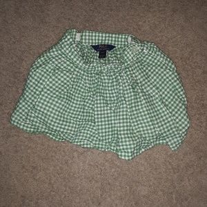 Polo skirt with pockets